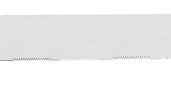 COUTEAU A PATE FEUILLETEE MANCHE NOIR L-280 MANCHE 3 RIVETS PP