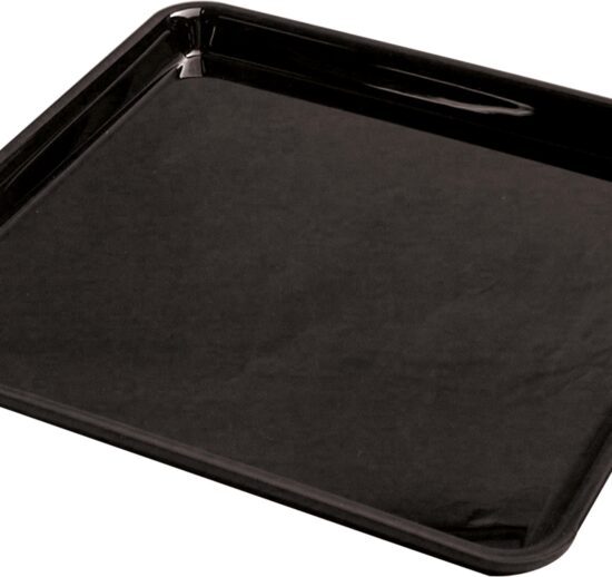 PLAT CARRE PLEXIGLAS NOIR