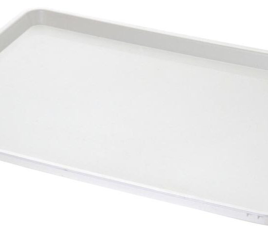 PLATEAU DE SERVICE 600X400 MM, ABS BLANC, -20/+80°C
