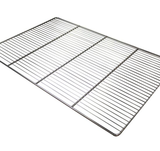 GRILLE INOX 600X400 MM, 29 FILS D.2 MM L 600 MM 3 TRAVERSES D.5 MM L 400 MM