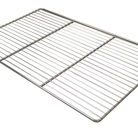 GRILLE INOX GN1/1, 20 FILS D.2 MM L 530 MM 2 TRAVERSES D.5 MM L 325 MM