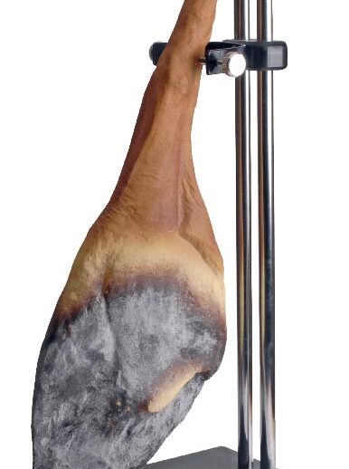 SERRE JAMBON PLATEAU POLY NOIR 300X200X630