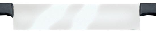 COUTEAU A FROMAGE 2 MAINS L-400 MM MANCHE NOIR