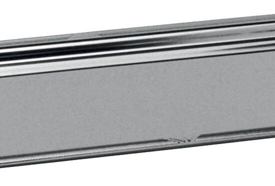 PLATEAU TRAITEUR INOX POLI MIROIR GN1/1