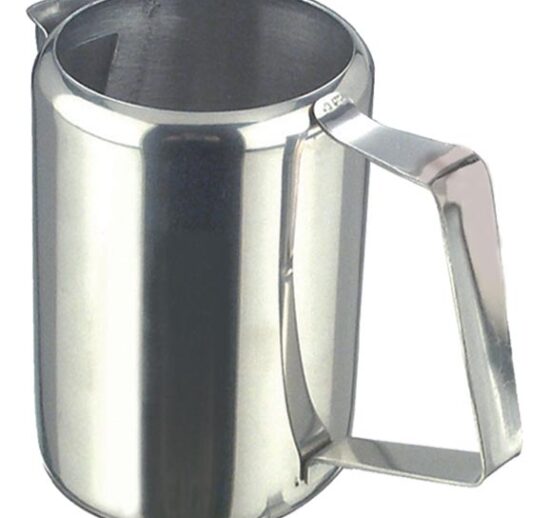 PICHET A EAU BOMBE INOX AVEC RETENUE