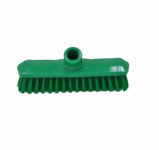BALAI BROSSE 220 MM, FIBRE POLYESTER COULEUR VERTE, SUPPORT POLYPROPYLENE