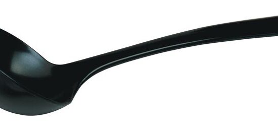CUILLERE A SOUPE MELAMINE NOIRE