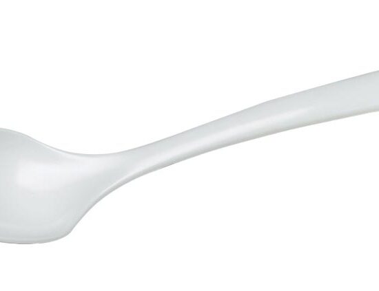 FOURCHETTE A SALADE MELAMINE BLANCHE