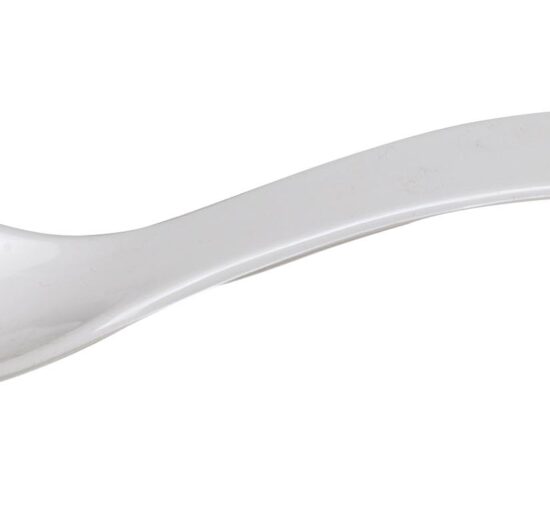 CUILLERE A SALADE MELAMINE BLANCHE