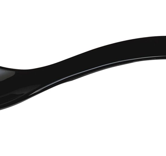 CUILLERE A SALADE MELAMINE NOIRE