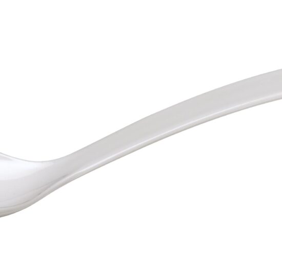 CUILLERE A SALADE MELAMINE BLANCHE