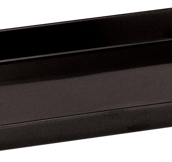 PLAT DE PRESENTATION MELAMINE NOIR RESISTANT A -20/+70°C