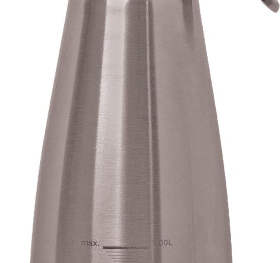 SIPHON INOX A CREME CHANTILLY 1L HAUTEUR 330 MM