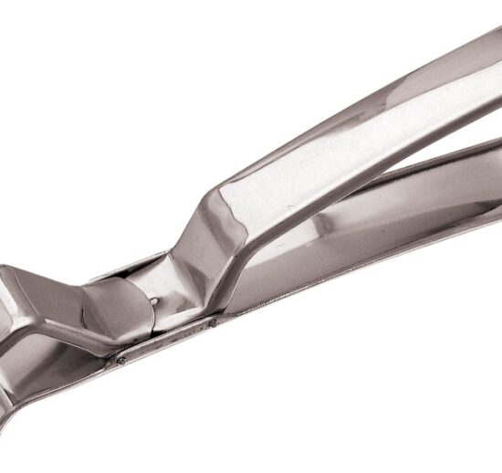 PINCE A PLAQUE A ROTIR INOX
