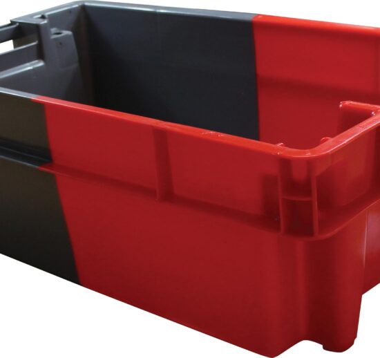 BAC LONG GERBABLE ET EMBOITABLE ROUGE 66L