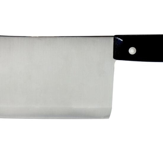COUPERET CHARCUTIER 850GRS L.210MM MANCHE ABS NOIR