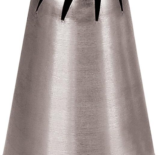DOUILLE INOX FLEUR FERMEE 5MM 6 DENTS