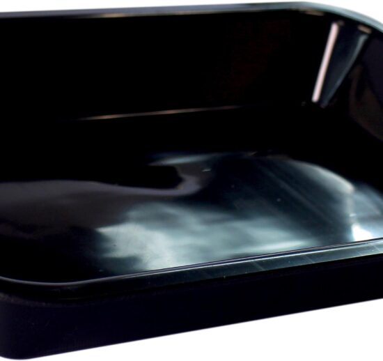 PLAT PLEXIGLAS CREUX NOIR
