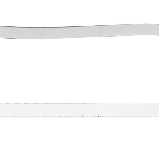 SCIE PARISIENNE MONTURE INOX 500 MM LAME ACIER INOX DE RECHANGE 550MM