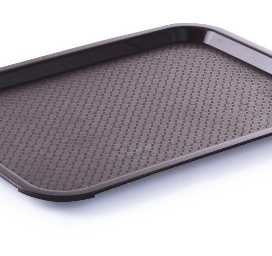 PLATEAU DE SERVICE MARRON POLYPROPYLENE