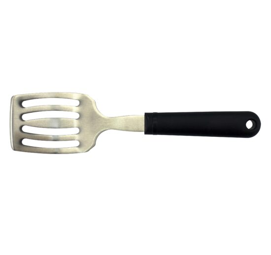 PELLE A HORS D'ŒUVRE AJOUREE L-260 MM, MANCHE POLYPROPYLENE