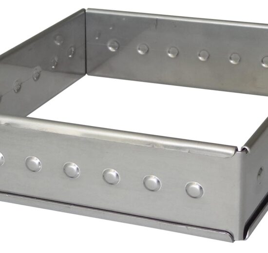 CADRE A OPERA INOX, REGLABLE DE 16X16 CM A 28X28 CM