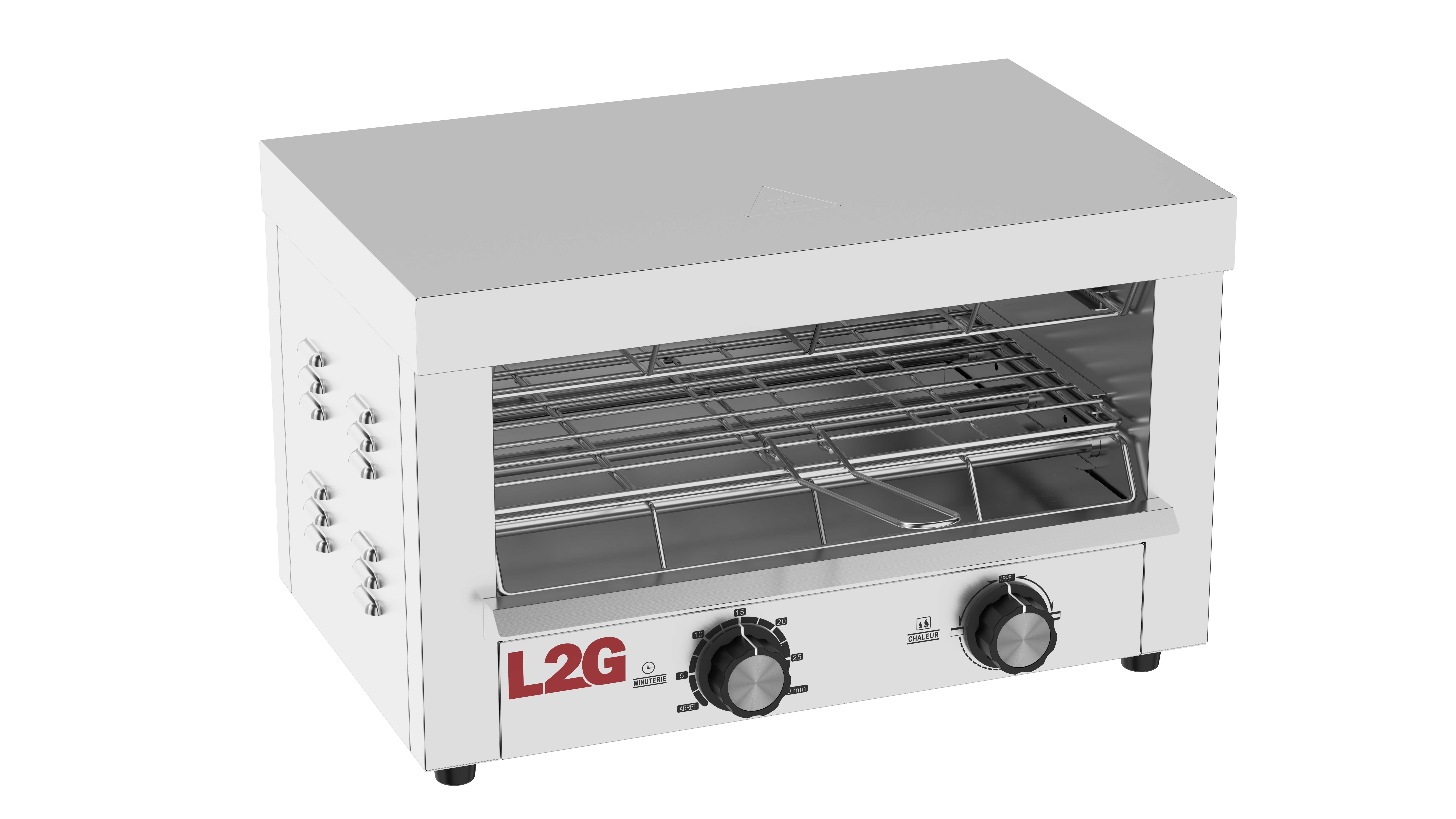 TOASTER INOX UN NIVEAU