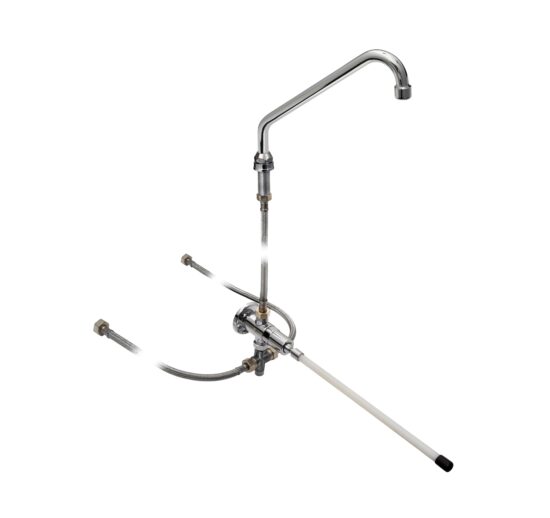 COMMANDE FEMORALE AVEC MITIGEUR EC/EF 1 COMMANDE FEMORALE + MITIGEUR+ FLEXIBLES INOX
