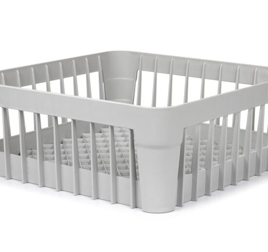 PANIER A VERRE 350X350 MM POUR LAVE-VERRES REF EM-LV35-A1P, COULEUR GRISE