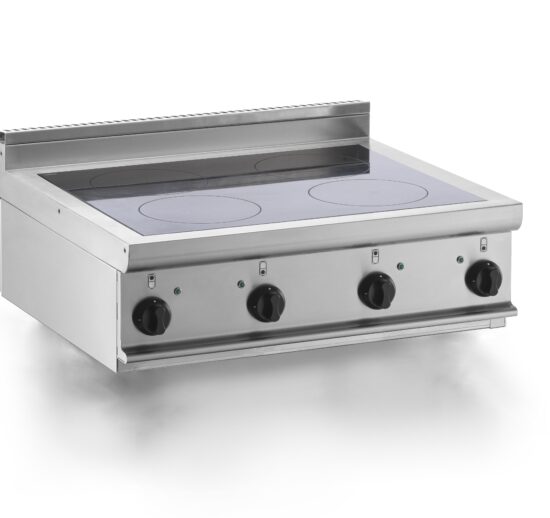 FOURNEAU ELECTRIQUE A INDUCTION A POSER 4 ZONES 4X3.5 KW