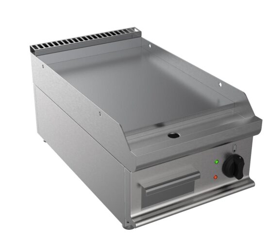 FRY-TOP ELECTRIQUE LISSE A POSER ZONE DE CUISSON 400X530 MM