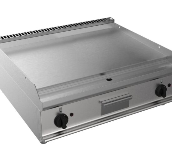 FRY-TOP GAZ LISSE A POSER ZONE DE CUISSON 800X530 MM