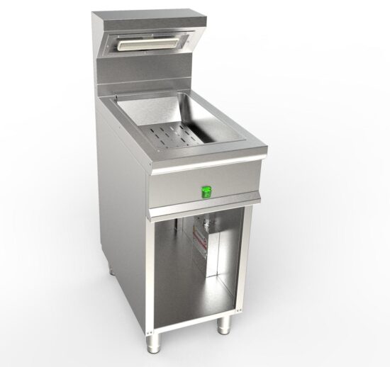 CHAUFFE FRITES ELECTRIQUE GN1-1 SUR MEUBLE OUVERT