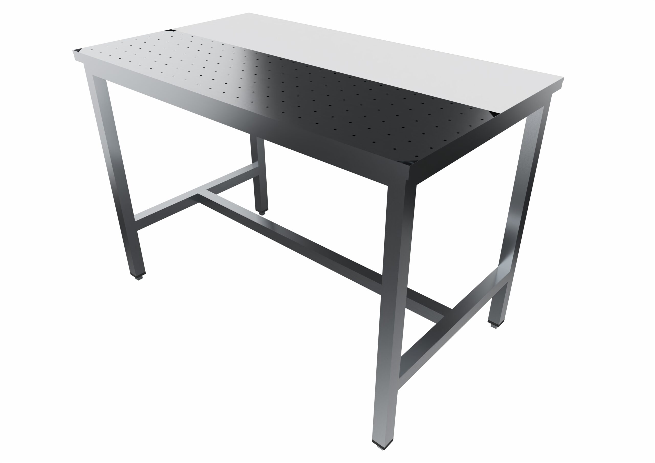 TABLE DE DESSOUVIDAGE INOX , AV-AR RECUPERATION DES EXSUDATS