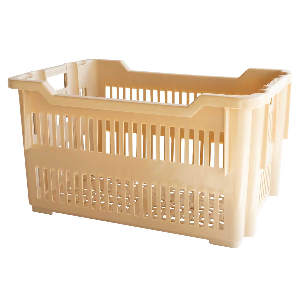 CAISSE A VIENNOISERIE EN PEHD JAUNE GRANGE CAPACITE DE 43L,UTILISATION -40°C A +90°C