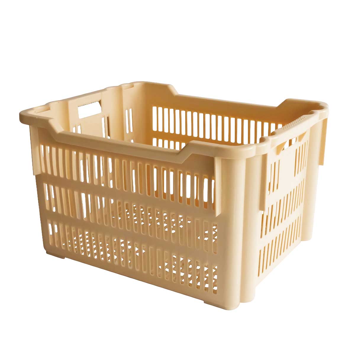CAISSE A VIENNOISERIE EN PEHD JAUNE GRANGE CAPACITE DE 75L, UTILISATIO -40°C A +90°C