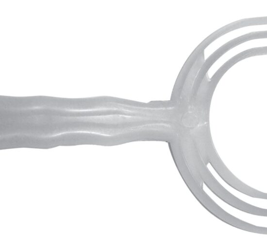 GRATTOIR A VIANDE MANUEL PLASTIQUE COULEUR BLANCHE