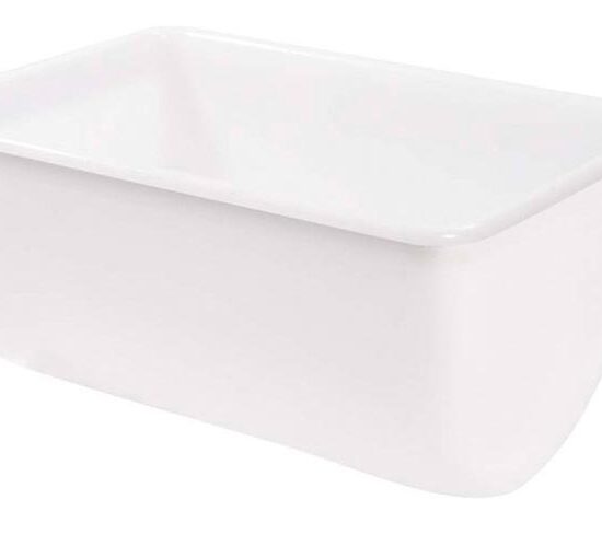 PATIERE DEMI-CYLINDRIQUE 220 LITRES, EN POLYETHYLENE BASSE DENSITE