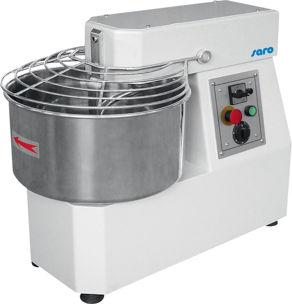PETRIN A SPIRALE 1 VITESSE CUVE FIXE CAP. DE CUVE 25 A 32 KG DE PATE
