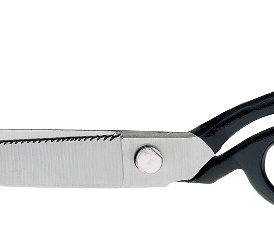 CISEAUX INOX CRANTES LAME FORTE