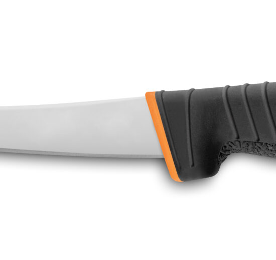 COUTEAU A DESOSSER BI MATIERE LAME SEMI FLEXIBLE POINTE SECURISEE, LONGUEUR DE LAME: L-130 MM