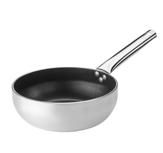 SAUTEUSE EVASEE EN ALUMINIUM ANTI-ADHESIVE