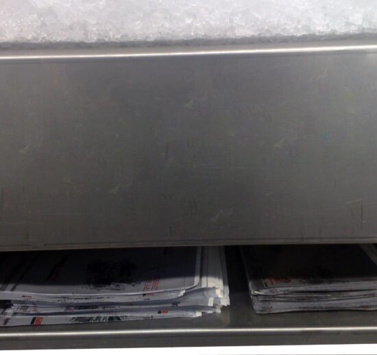CASE A PAPIER HORIZONTALE 1 COMPARTIMENT ACCROCHABLE SUR ETAL REFRIGERE