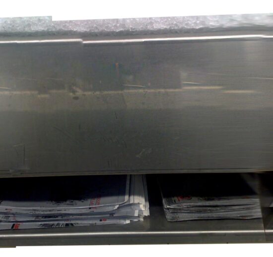 CASE A PAPIER HORIZONTALE 3 COMPARTIMENTS ACCROCHABLE SUR ETAL REFRIGERE