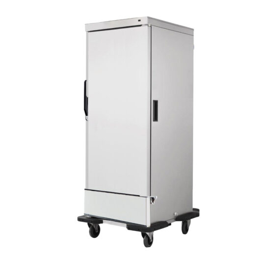 ARMOIRE DE TRANSFERT REFRIGEREE 0/+10°C INOX 304, 15 NIVEAUX GN 2/1 EMBOUTIS