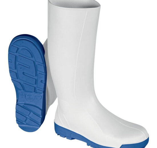 PAIRE DE BOTTES AGRO-ALIMENTAIRES EN PVC, RESISTE AU FROID, EMBOUT ACIER, TAILLE A PRECISER