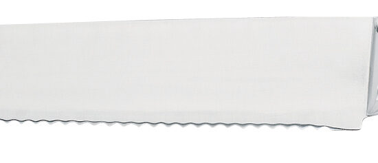 COUTEAU A POISSON A DENTS MANCHE PALISSANDRE LAME 40 CM