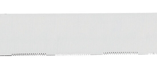 COUTEAU A PATE FEUILLETEE MANCHE NOIR L-280 MANCHE 3 RIVETS PP