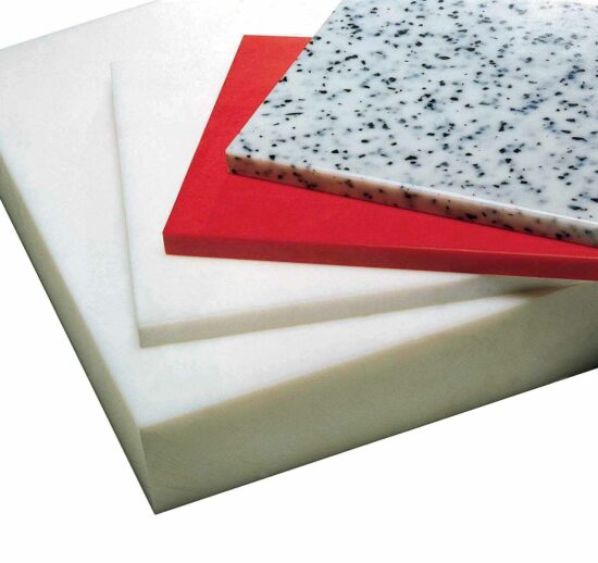 M2 DE PLAQUE DE DECOUPE POLY ROUGE