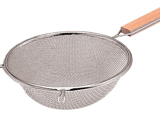 PASSOIRE DOUBLE MAILLE INOX D. 180 MM